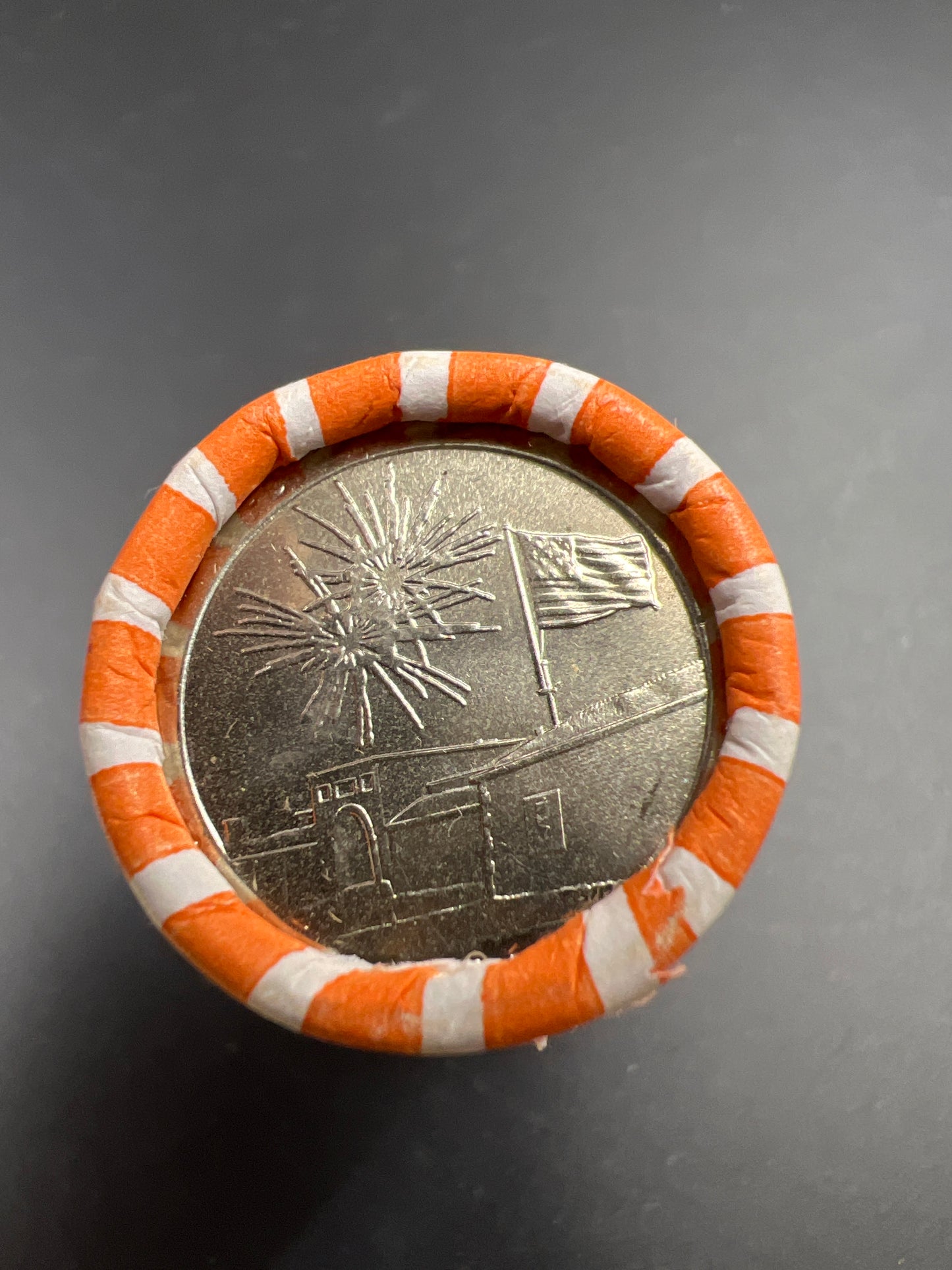 2013 D Fort McHenry ATB 40 Coin BU Quarter Roll OBW America The Beautiful