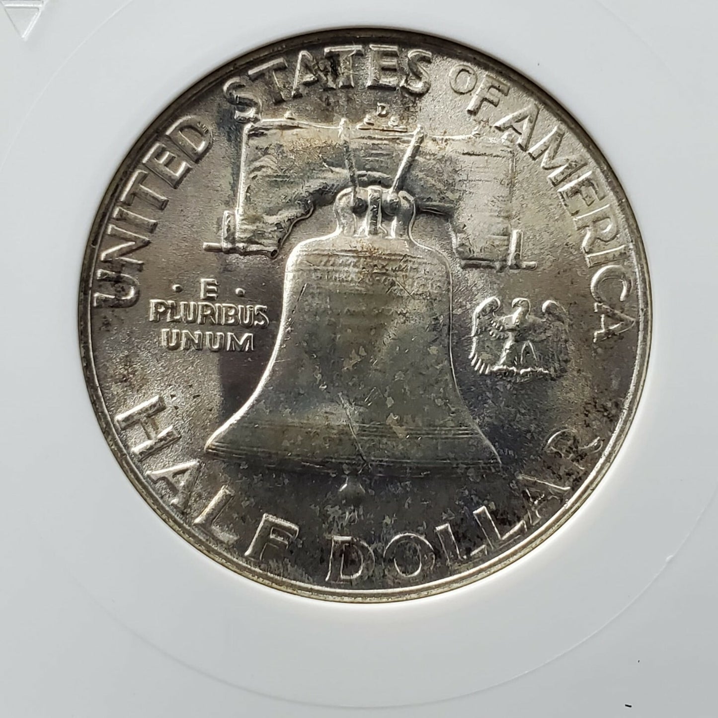 1963 D Franklin 50c ANACS MS64 FBL Full Bell Line DDO Double Die Variety WOW