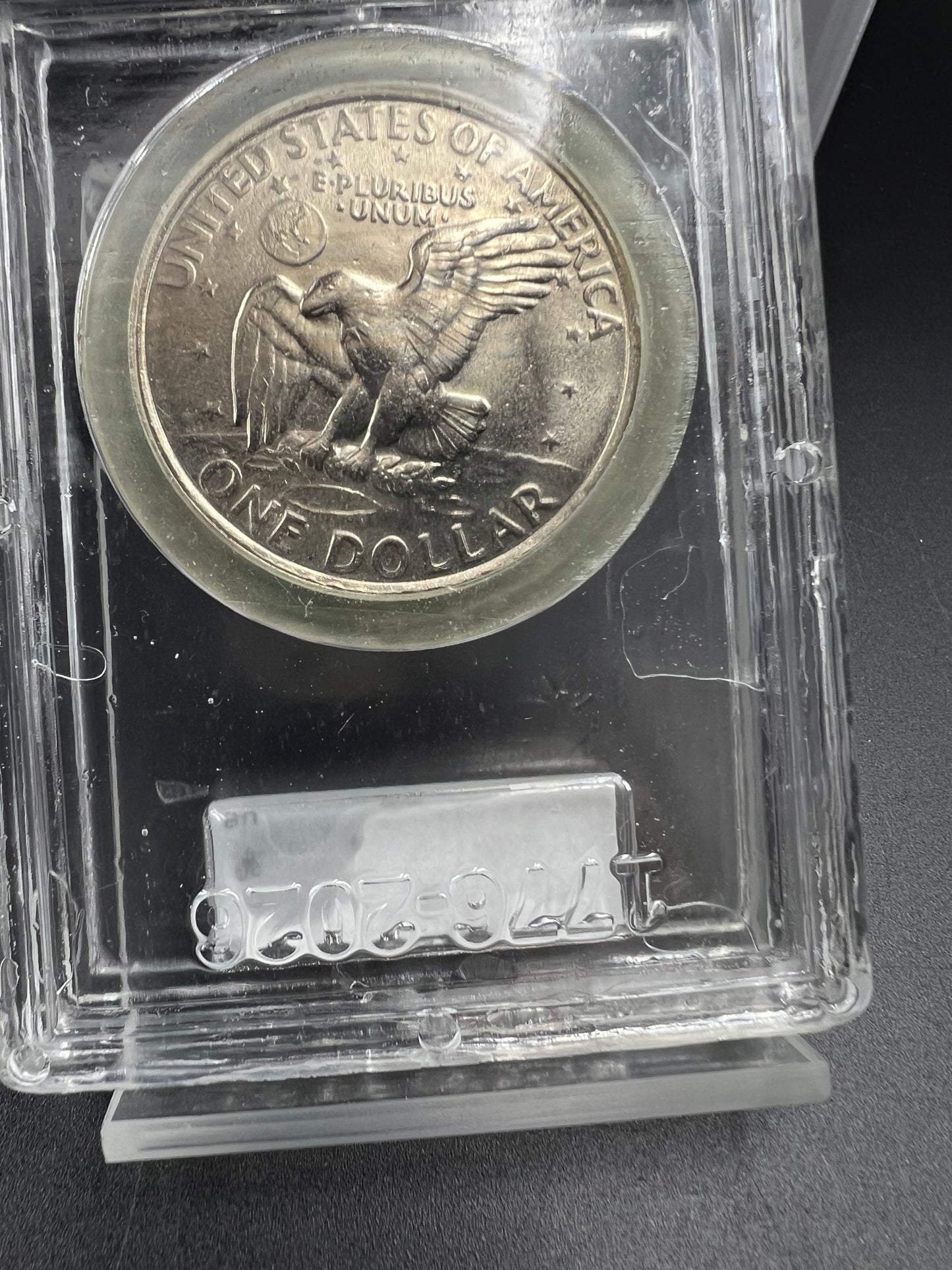 1971 D $1 Ike Eisenhower Dollar Coin CLCC BU Certified #13