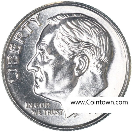 2008 D 10C Roosevelt Clad Dime Single Coin BU