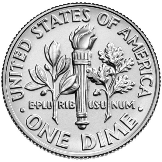 2021 D 10C Roosevelt Dime Single Coin BU