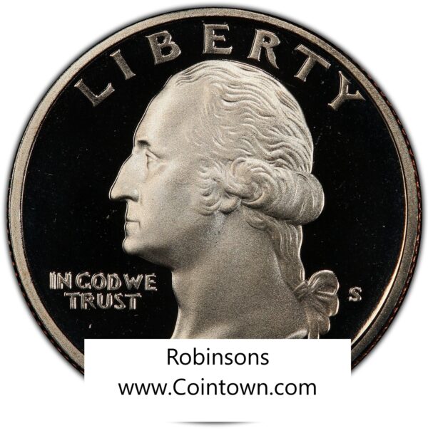1972 S 25C Washington Quarter Proof Single Coin