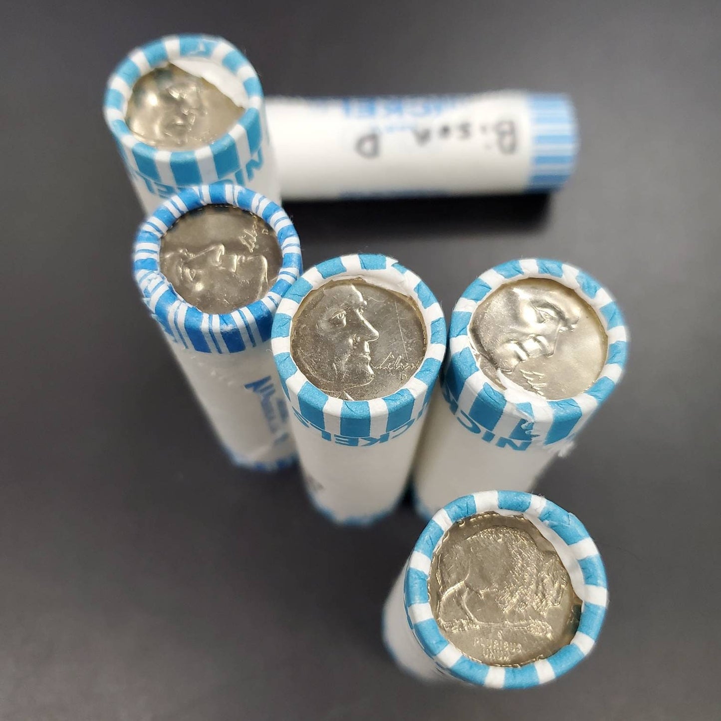 2005 D Buffalo Bison Jefferson Nickel 5 Cents 40 Coins CH BU Roll -1 Roll per Buy