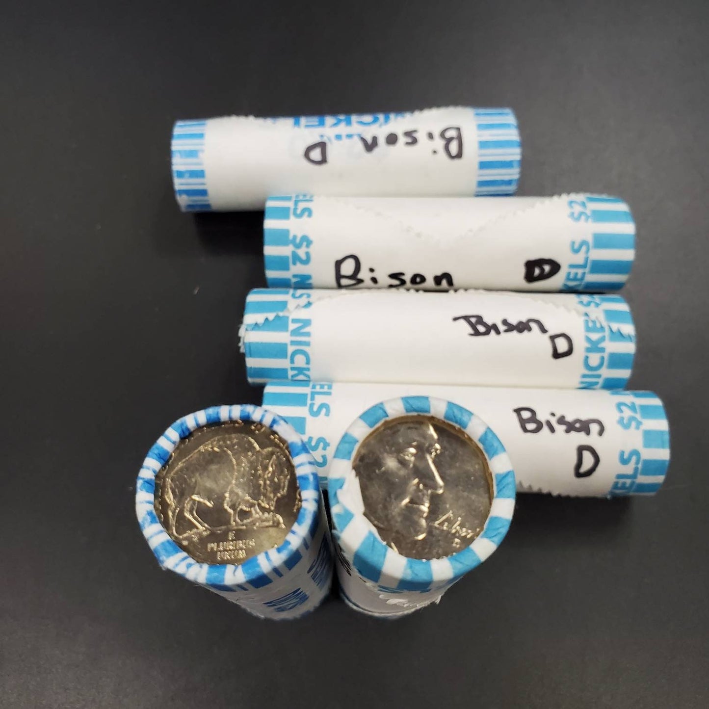 2005 D Buffalo Bison Jefferson Nickel 5 Cents 40 Coins CH BU Roll -1 Roll per Buy