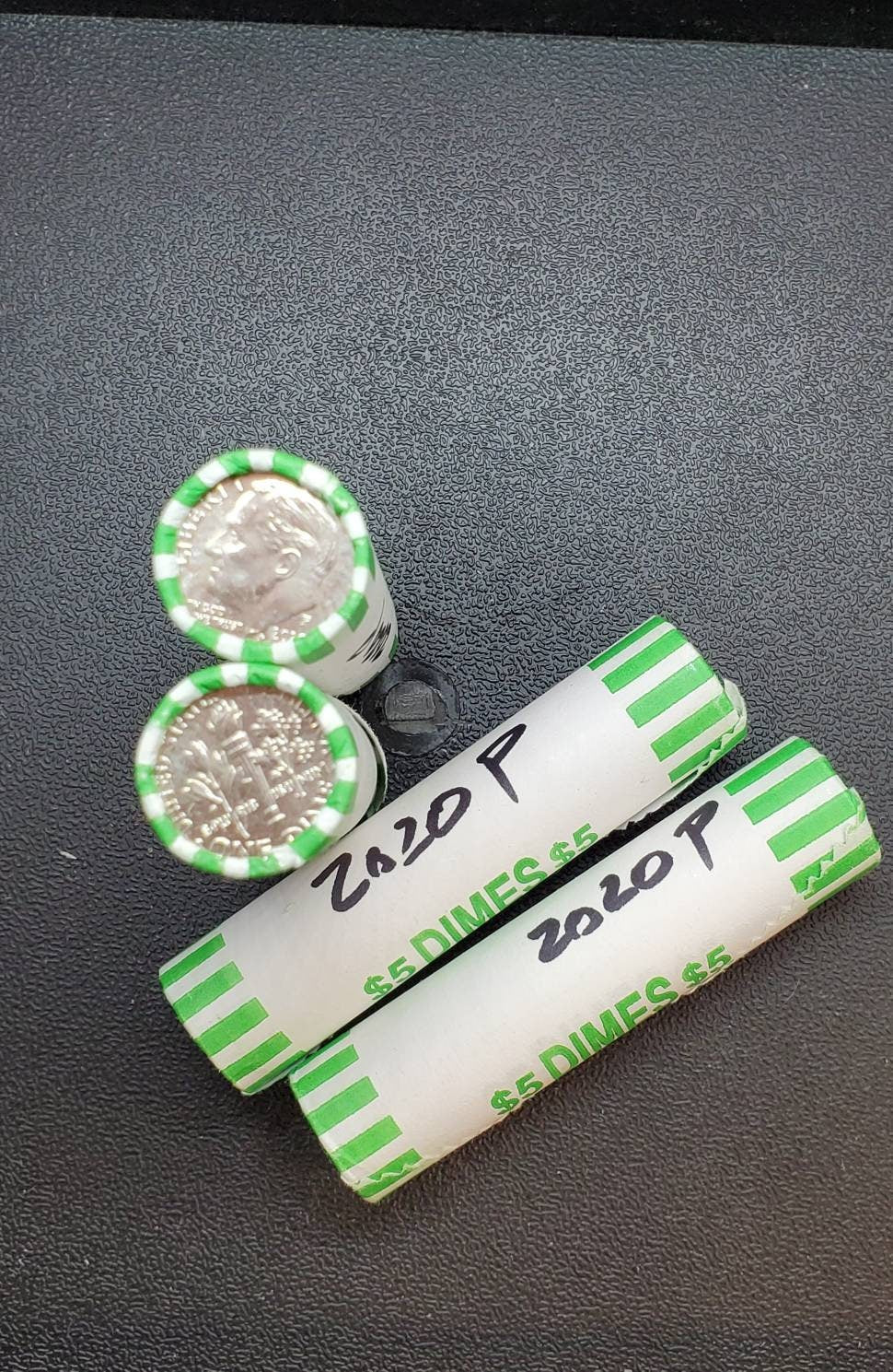 2020 P Roosevelt 50 Dime Roll BU Uncirculated OBW Bank Wrapped