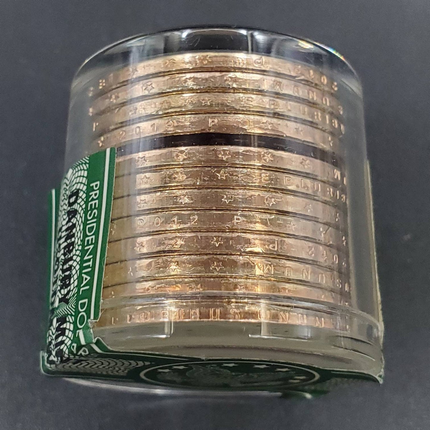 2012 P Chester Arthur Presidential 12 Dollars Roll Presidential Dollar Coins (Sealed Tube)