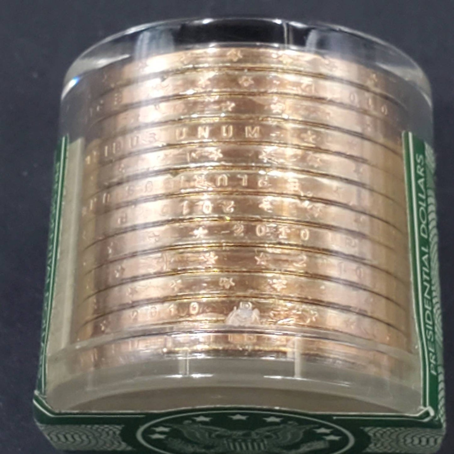 2010 P James Buchanan Presidential 12 Dollars Roll Presidential Dollar Coins (Sealed Tube)