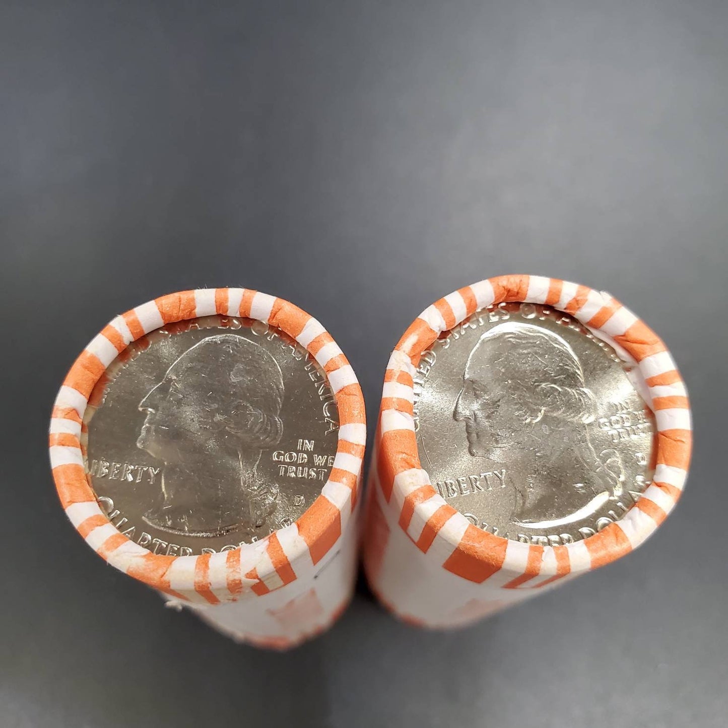 1 Unopened Bank Uncirculated Roll 2018 D Voyageurs National Park (MN)Quarter America the Beautiful " Quarters OBW
