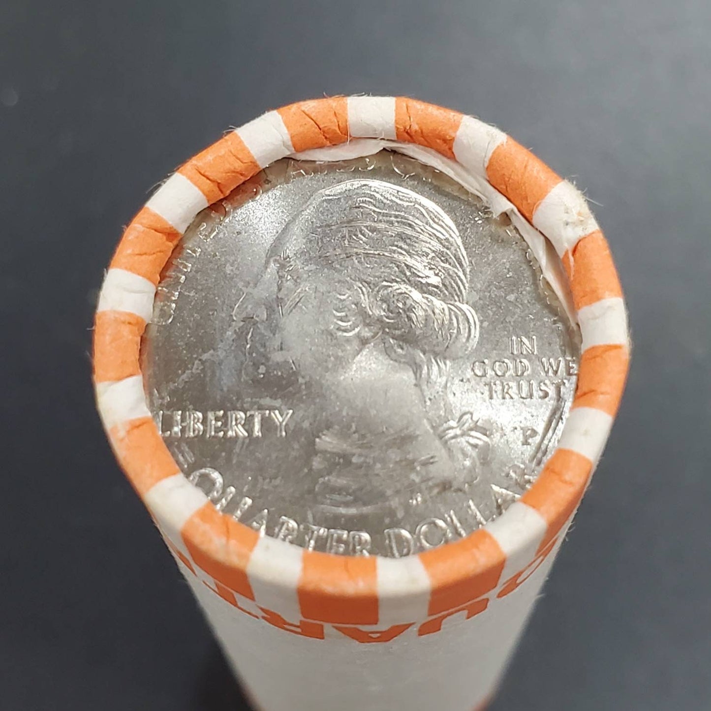 1 Unopened Bank Uncirculated Roll 2019 P War In Pacific National Park, GUAM " America the Beautiful " Quarters OBW