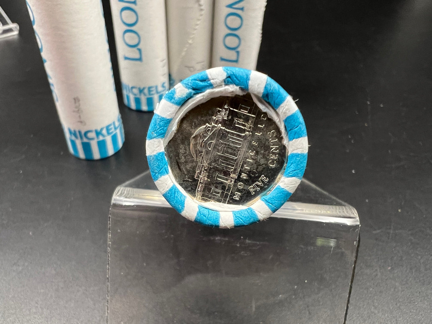 2019 P 40 Coin BU Unc 5c Loomis Nickel roll OBW Bank Wrapped