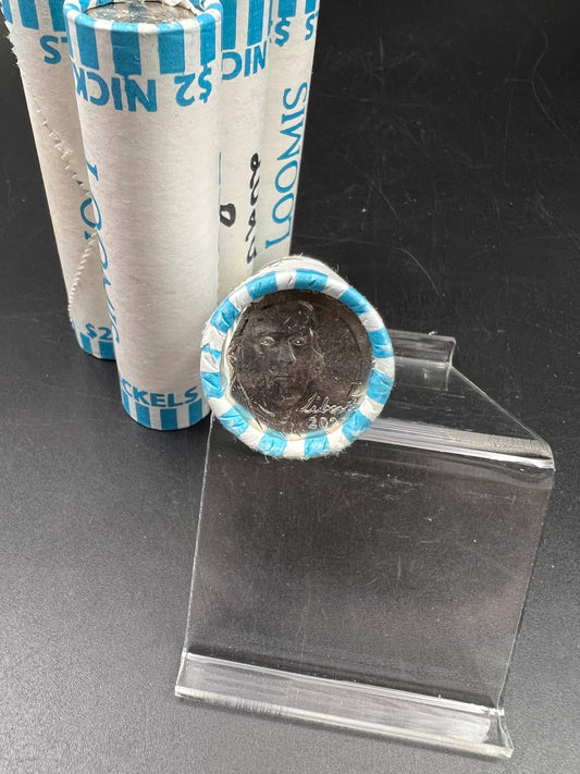 2020 P 40 Coin BU Unc 5c US Nickel roll OBW Bank Wrapped