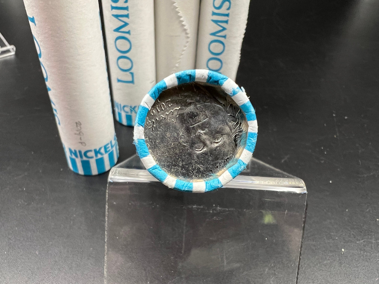 2019 P 40 Coin BU Unc 5c Loomis Nickel roll OBW Bank Wrapped