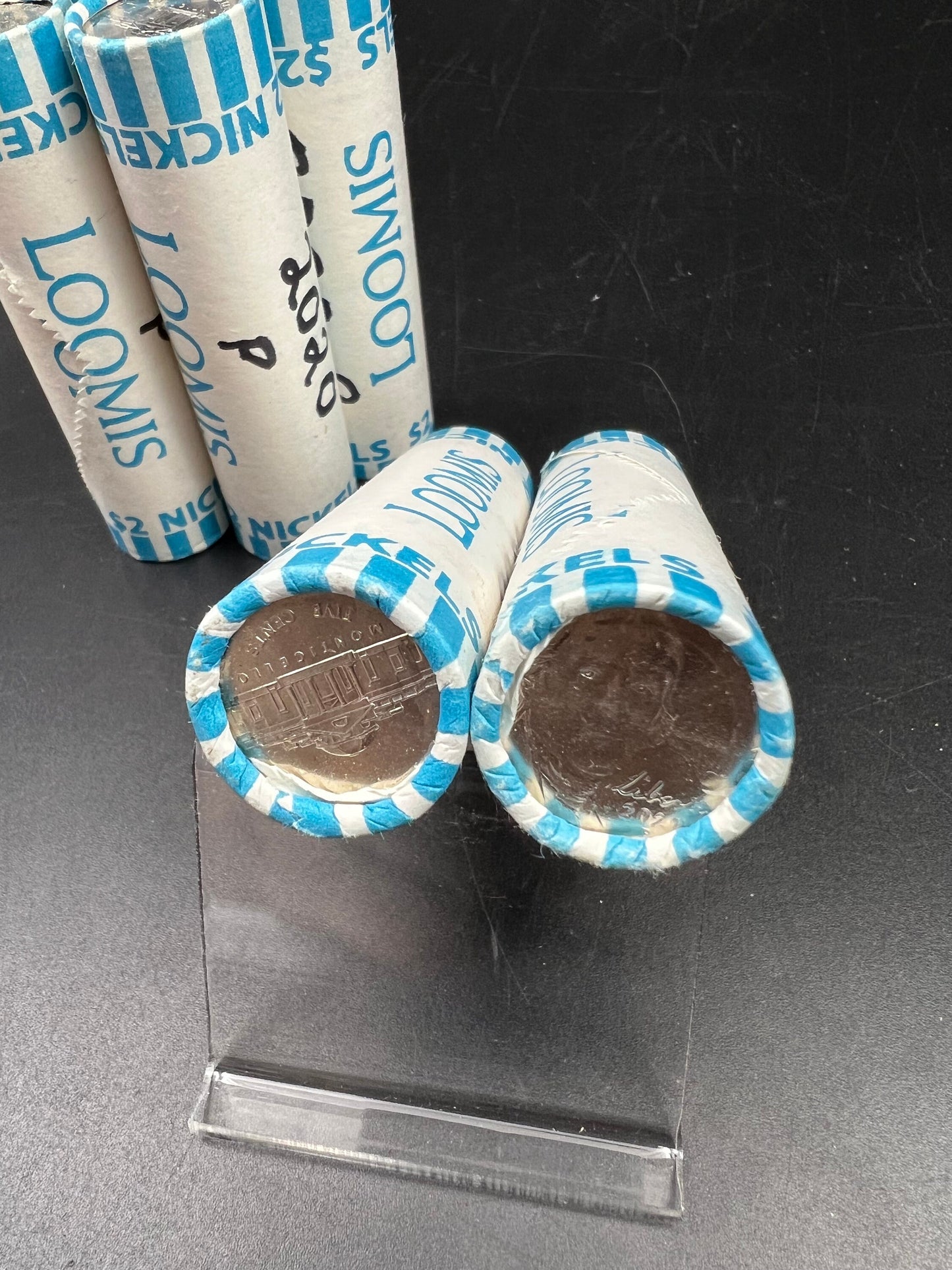 2020 P 40 Coin BU Unc 5c US Nickel roll OBW Bank Wrapped