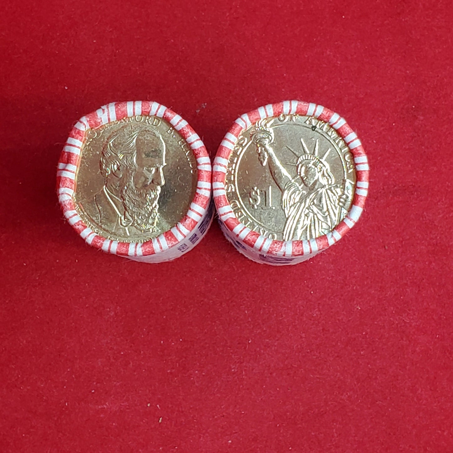 2011 P Rutherford B. Hayes Presidential Dollar Roll of 25 Coins Uncirculated Unopened