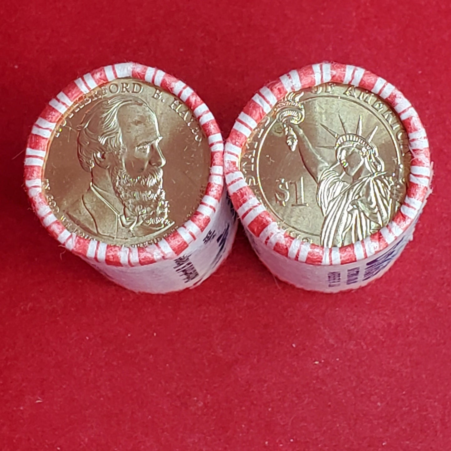 2011 D Rutherford B. Hayes Presidential Dollar Roll of 25 Coins Uncirculated Unopened