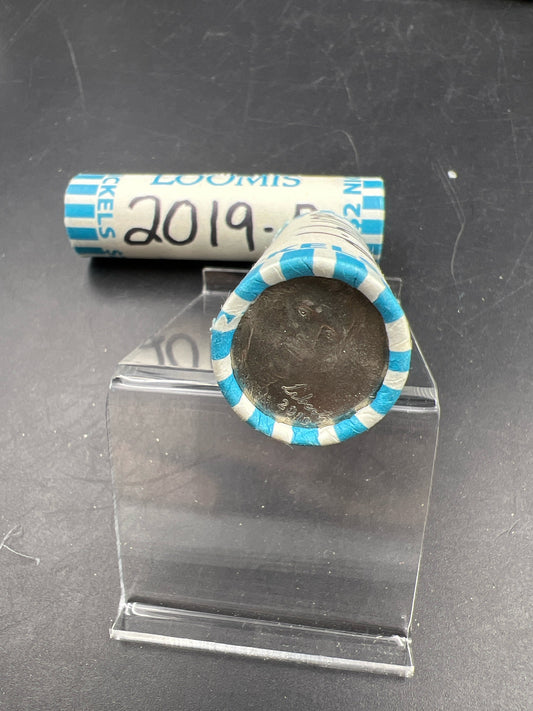 2019 P 5C Jefferson Nickel Roll BU UNC