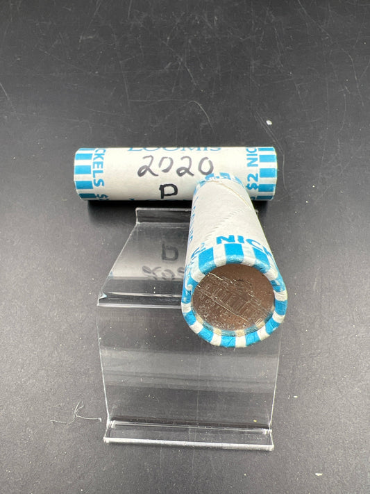 2020 P 5C Jefferson Nickel Roll BU UNC