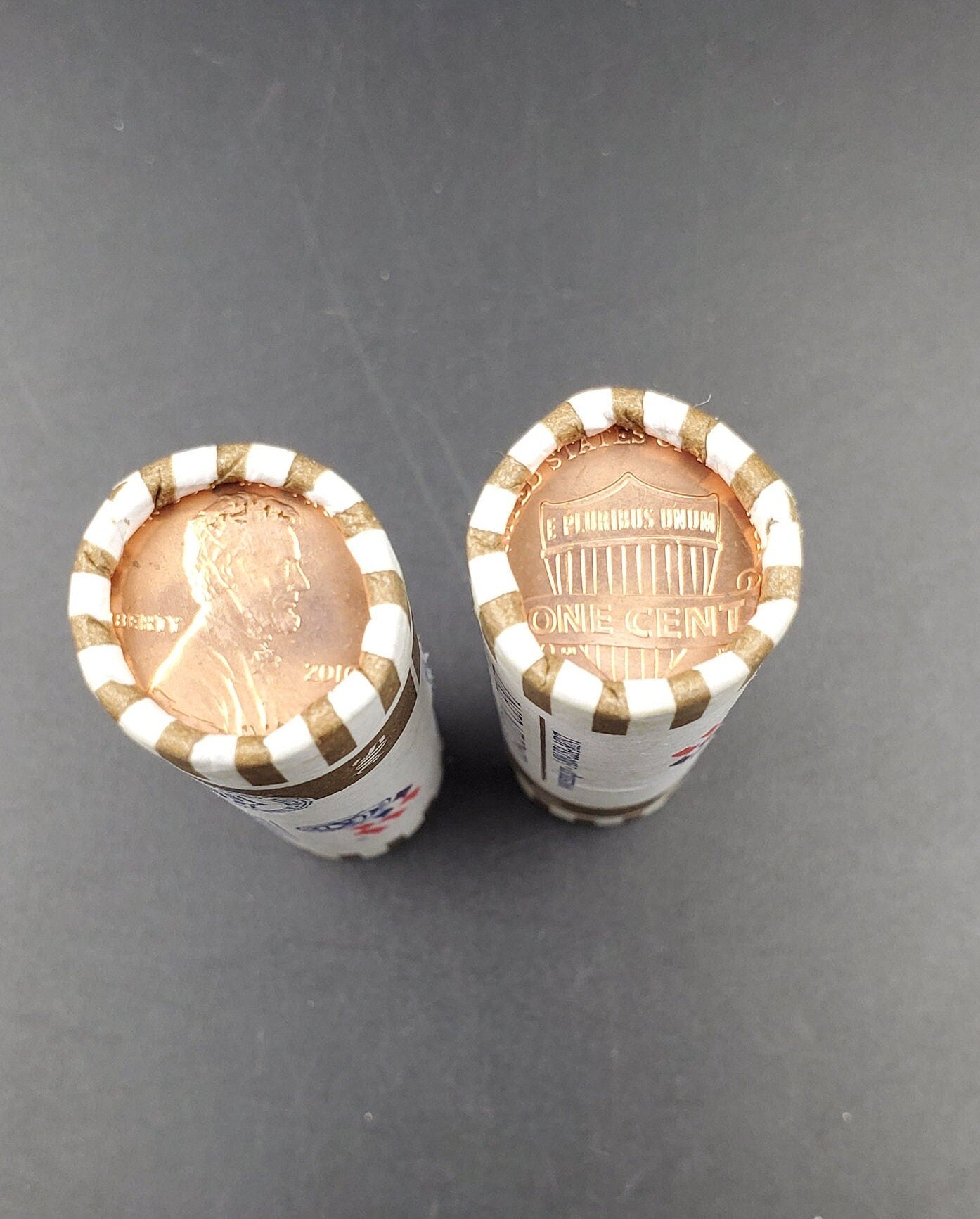 1 Unopened 2010 D 1C Lincoln Shield Cent Penny Roll BU in Original US Mint Wrap