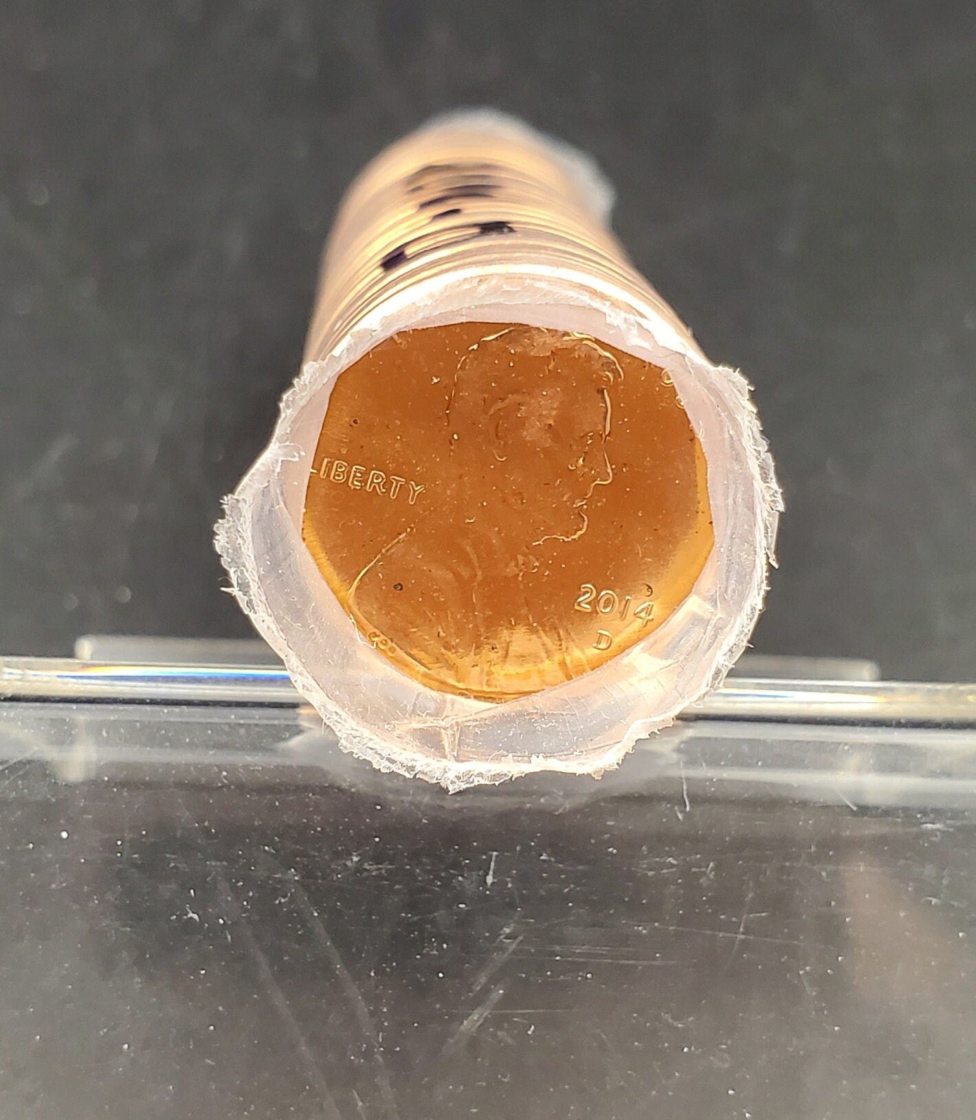 1 Unopened 2014 D Lincoln Shield Cent Penny BU Roll in Plastic Wrap Uncirculated 50 Coins