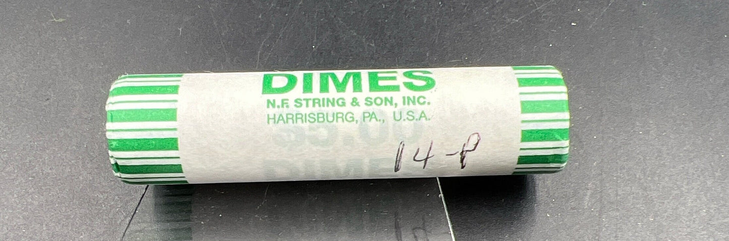 2014 P 10c Roosevelt Clad Dime Roll Choice BU UNC OBW