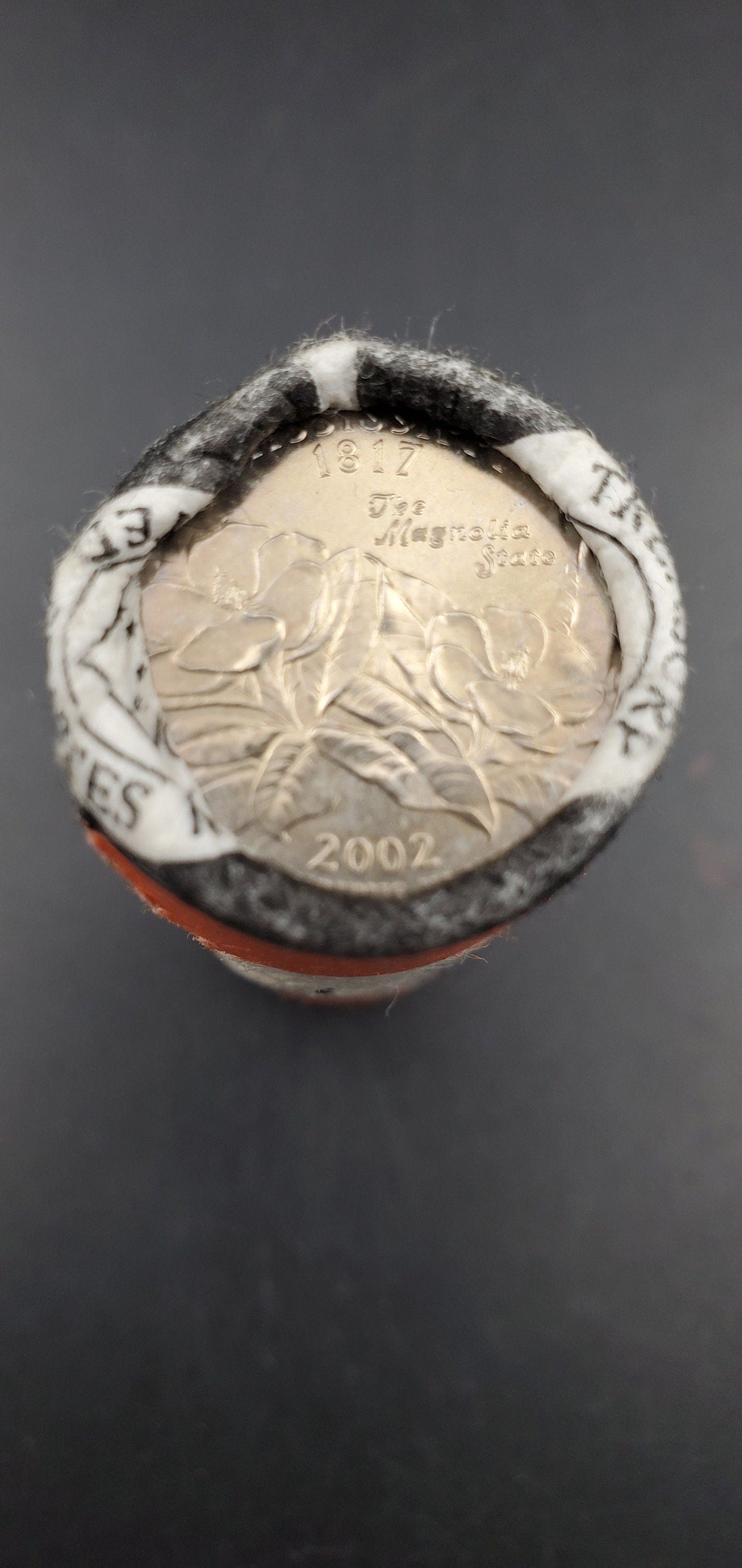 1 Unopened US Mint Uncirculated Roll 2002 D Mississippi Statehood Quarters OBW 40 coins