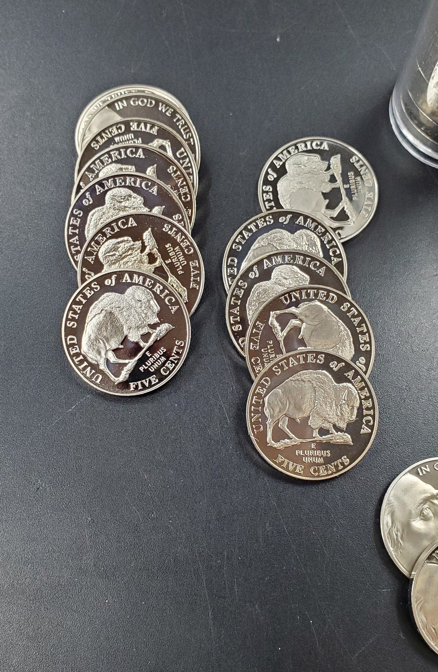 2005 S Proof Jefferson Nickel Roll 40 Bison Coins Uncirculated