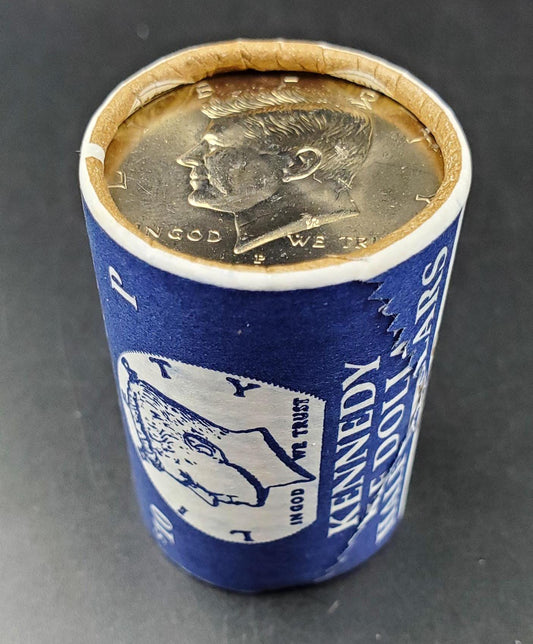 1 Unopened 2009 P  20 coin Kennedy 50c Half Dollar Clad Coin OWB Bank Roll (Head or Tail)