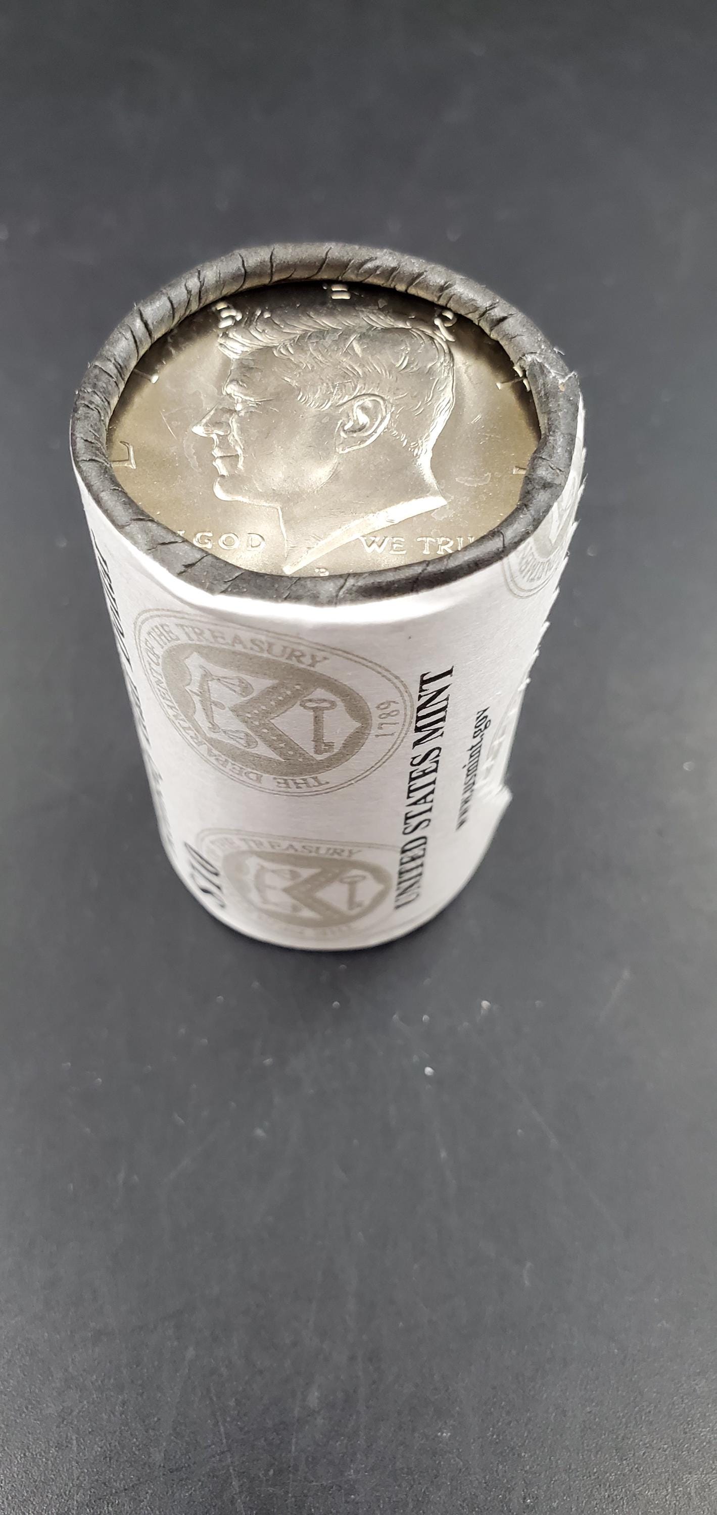 2016 P 20 coin Kennedy 50c Half Dollar Clad Coin OBW US Mint Roll Wrap BU Unc