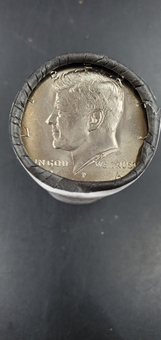2016 P 20 coin Kennedy 50c Half Dollar Clad Coin OBW US Mint Roll Wrap BU Unc