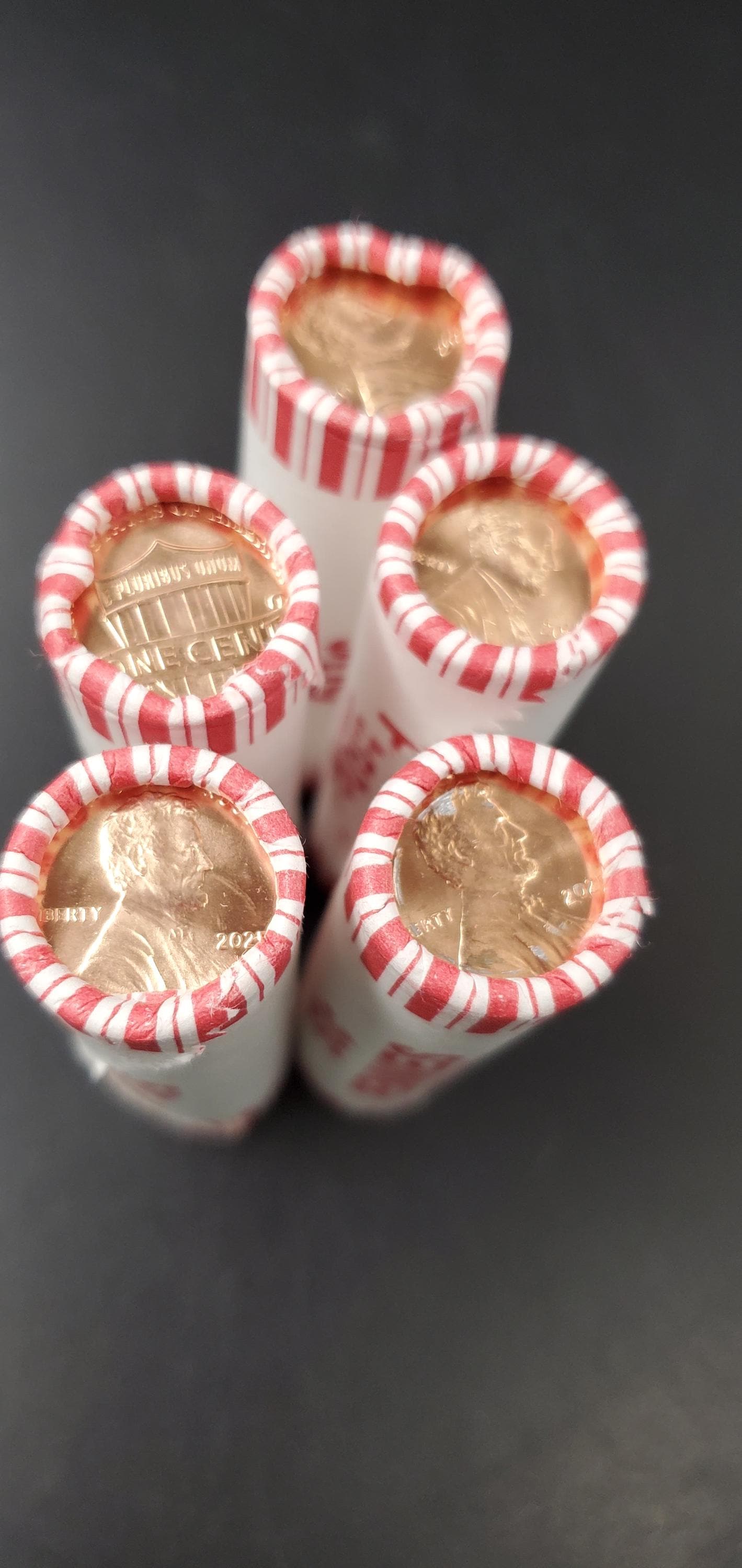 1 Unopened 2025 P Lincoln Memorial Cent BU in Original Bank Wrap Uncirculated (Head or Tail) roll