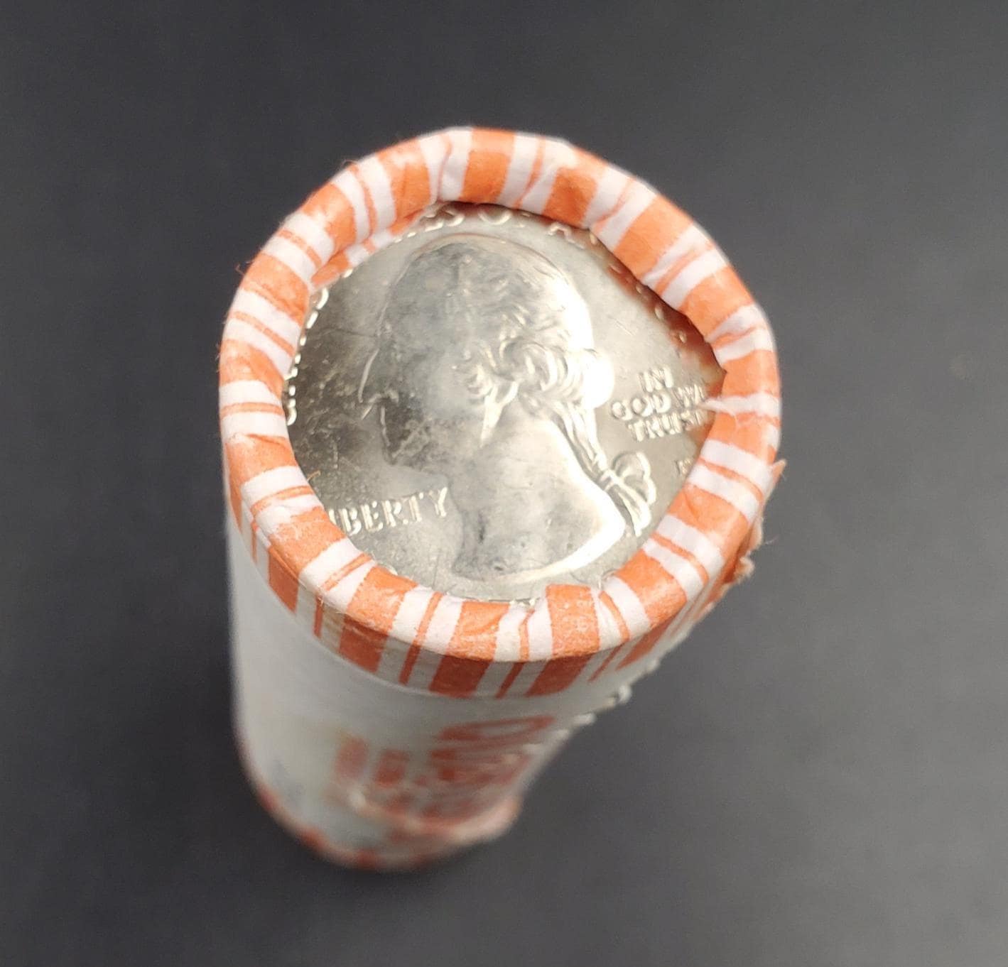 1 Unopened Bank Uncirculated Roll 2010 P Hot Springs (Arkansas) " America the Beautiful " Quarters OBW