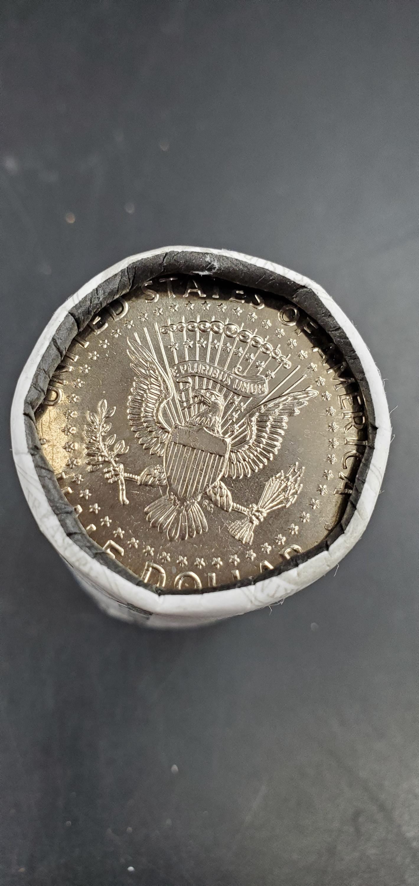 2016 P 20 coin Kennedy 50c Half Dollar Clad Coin OBW US Mint Roll Wrap BU Unc