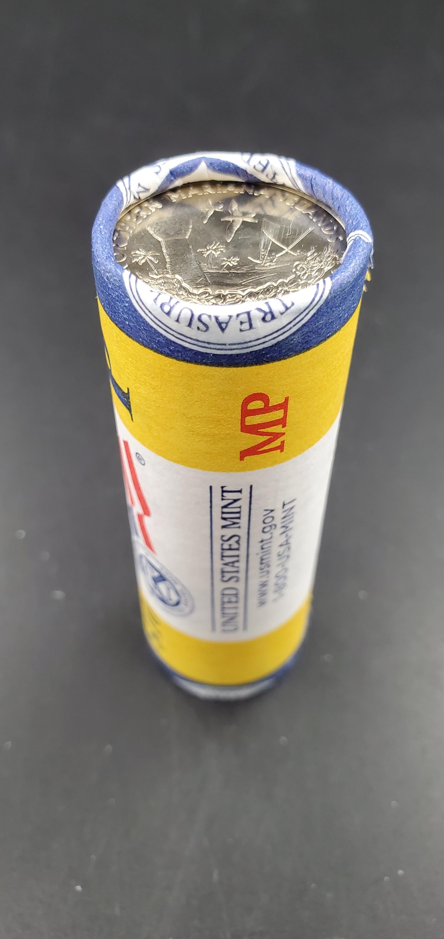 1 Unopened US Mint Wrapper Uncirculated Roll 2009 P Northern Mariana Islands US Territory State Quarters 40 coins