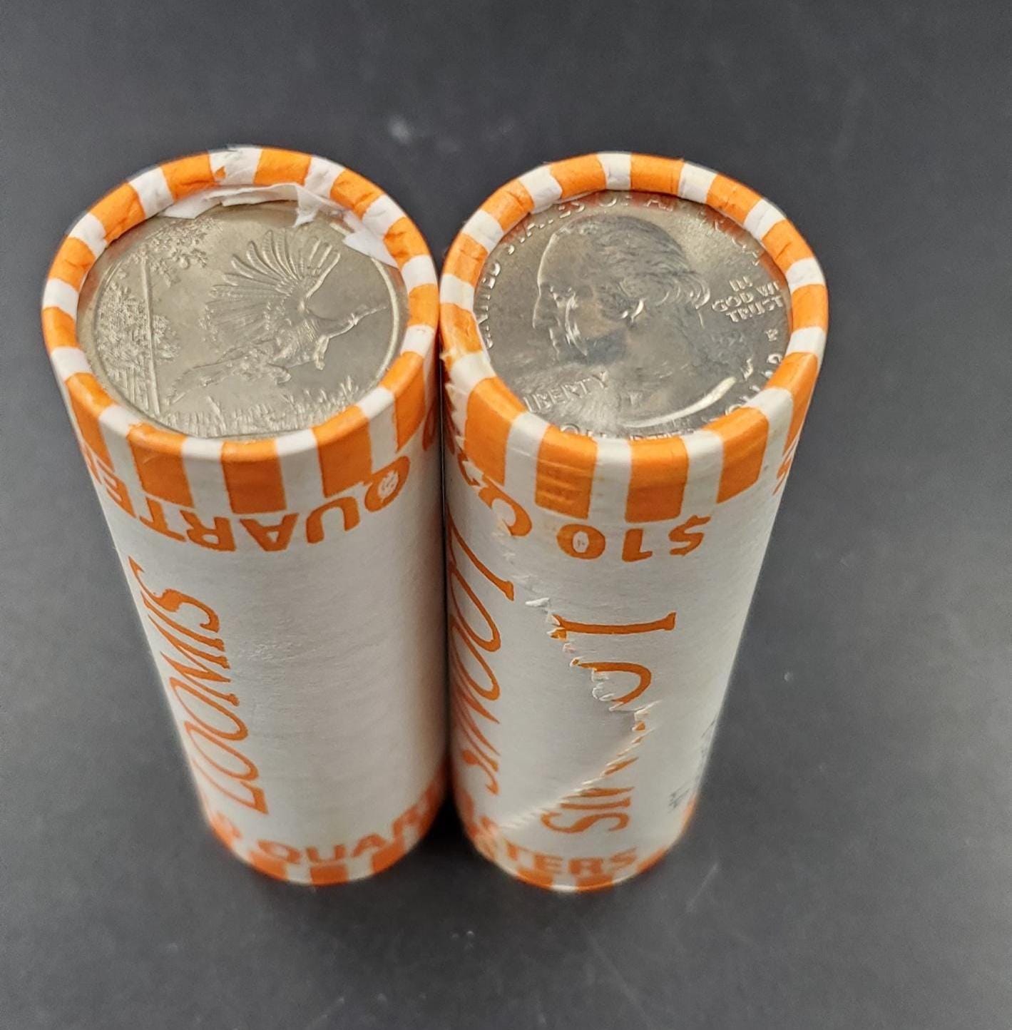 1 Unopened Bank Uncirculated Roll 2015 P Kisatchie Nat. Park (Louisiana) " America the Beautiful " Quarters OBW