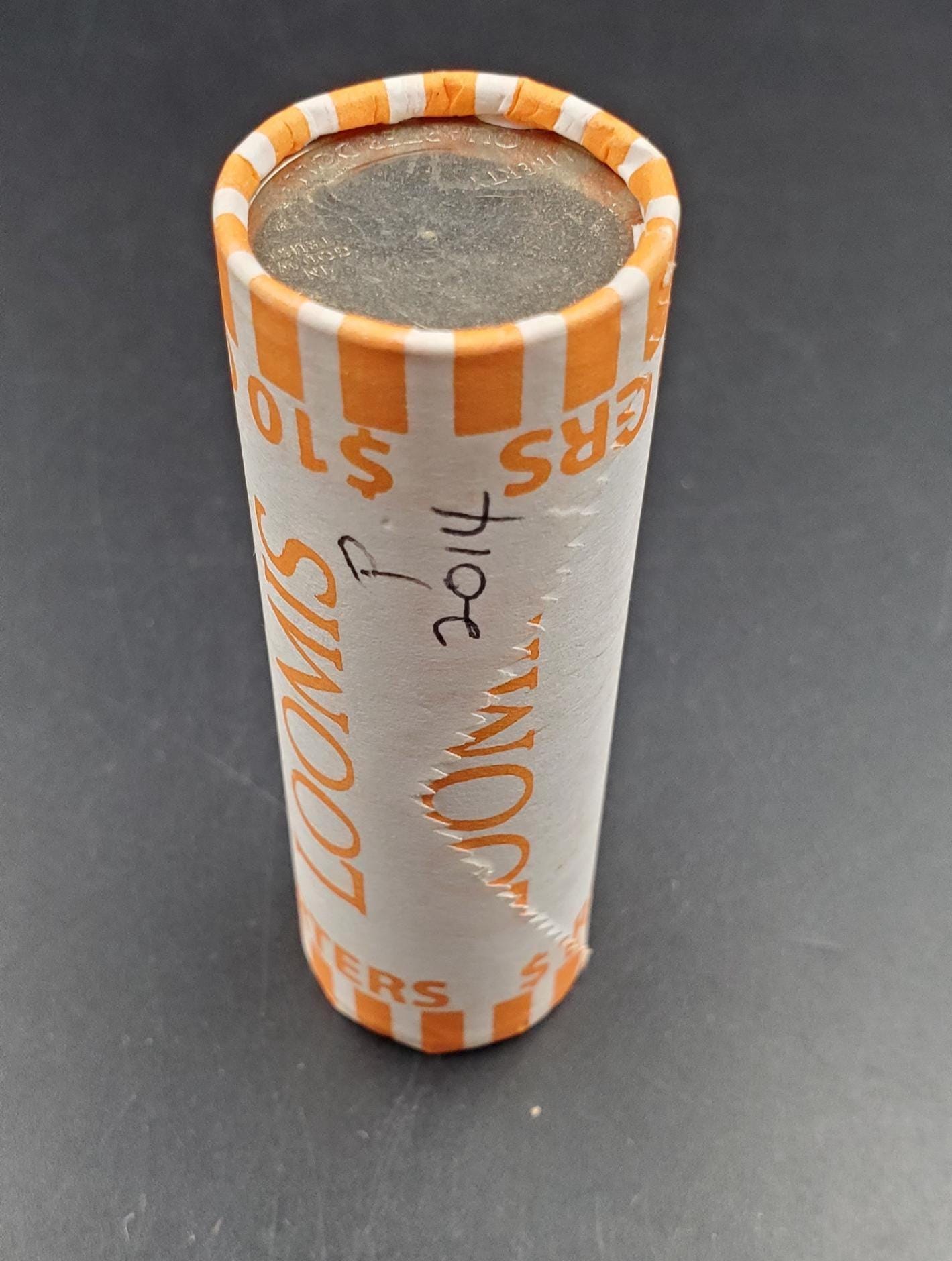 1 Unopened Bank Uncirculated Roll 2014 P Great Smoky Mt. (TN)" America the Beautiful " Quarters OBW