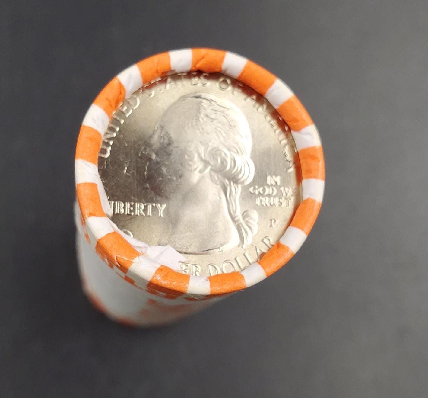 1 Unopened Bank Uncirculated Roll 2014 P Everglades (Florida)" America the Beautiful " Quarters OBW