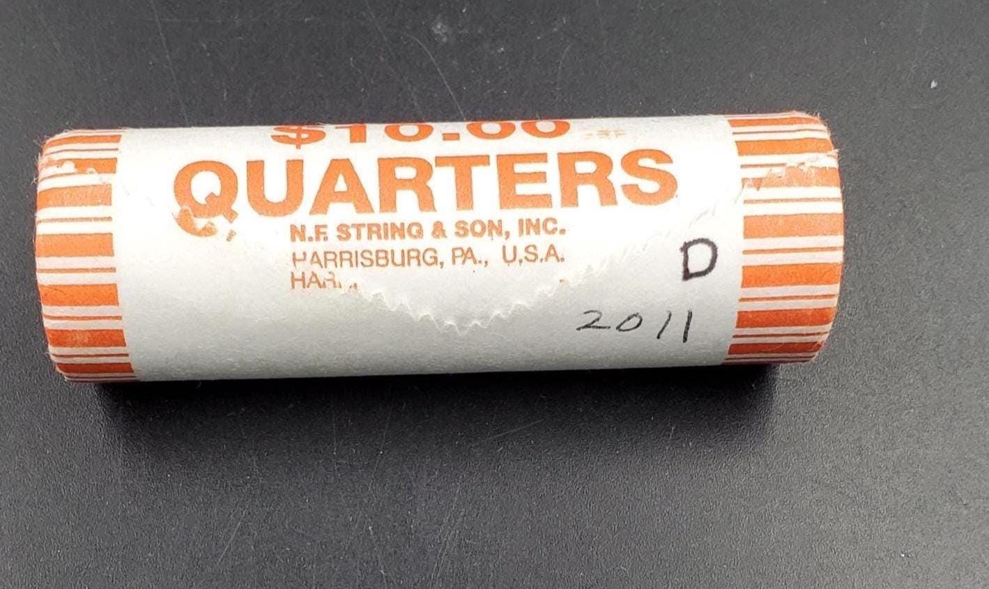 1 Unopened Bank Uncirculated Roll 2011 D Olympic Nat. Park (Washington)" America the Beautiful " Quarters OBW