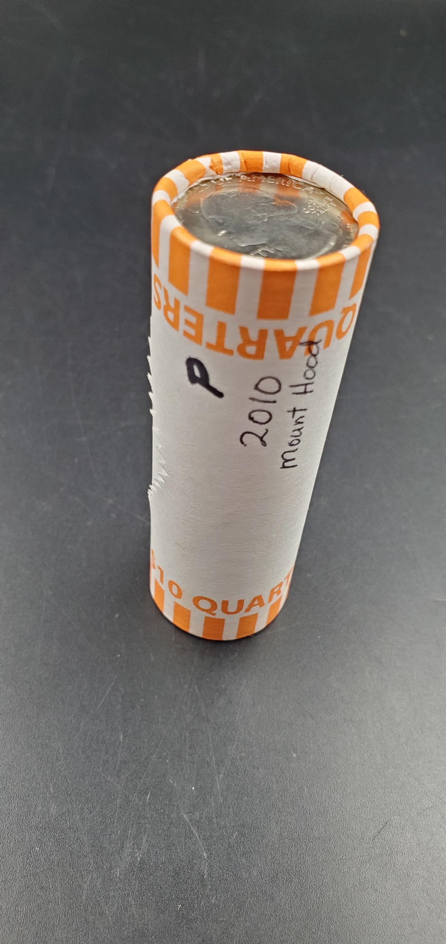 1 Unopened Bank Uncirculated Roll 2010 P Mount Hood (Oregon)" America the Beautiful " Quarters OBW