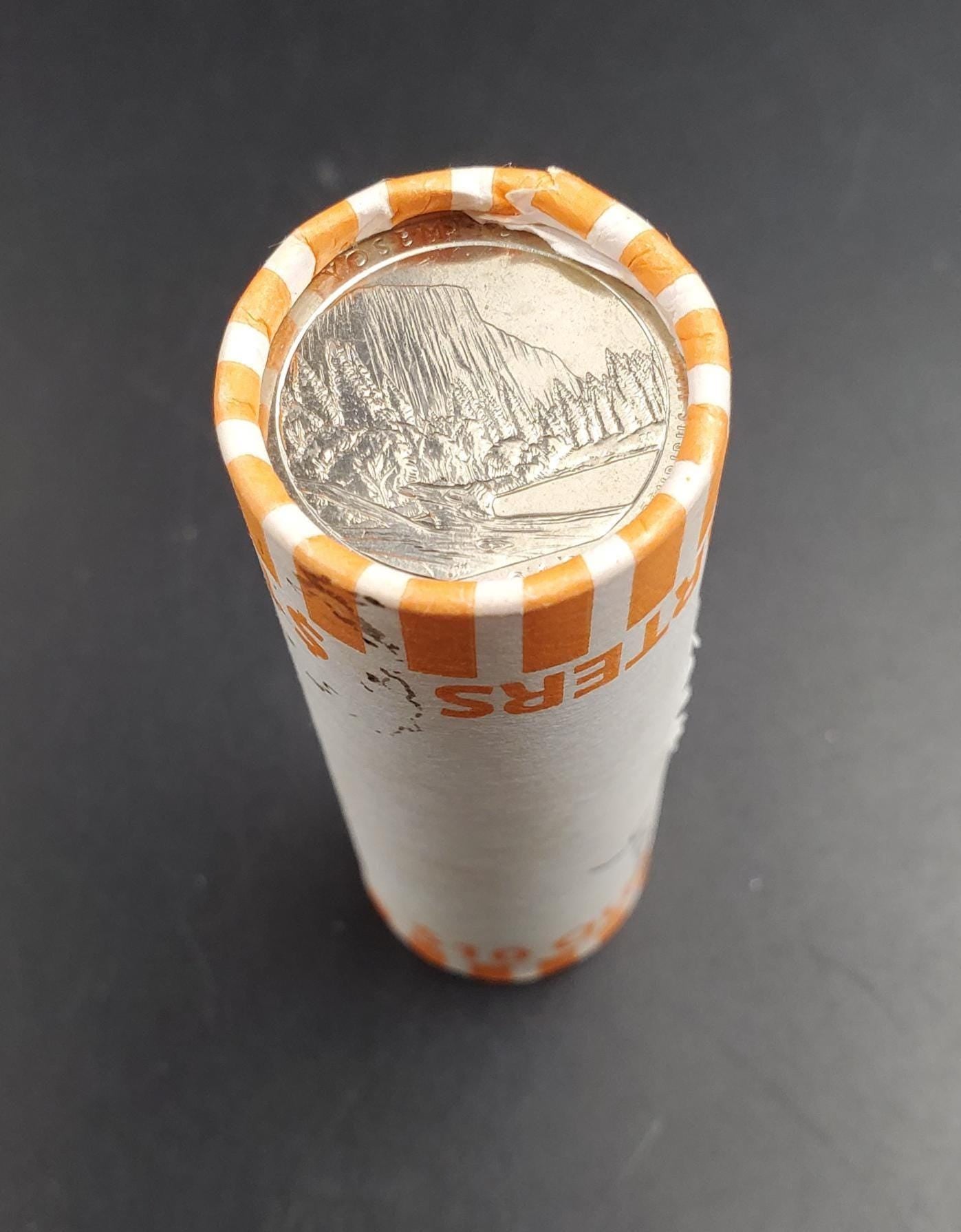 1 Unopened Bank Uncirculated Roll 2010 P Yosemite Nat. Park" America the Beautiful " Quarters OBW