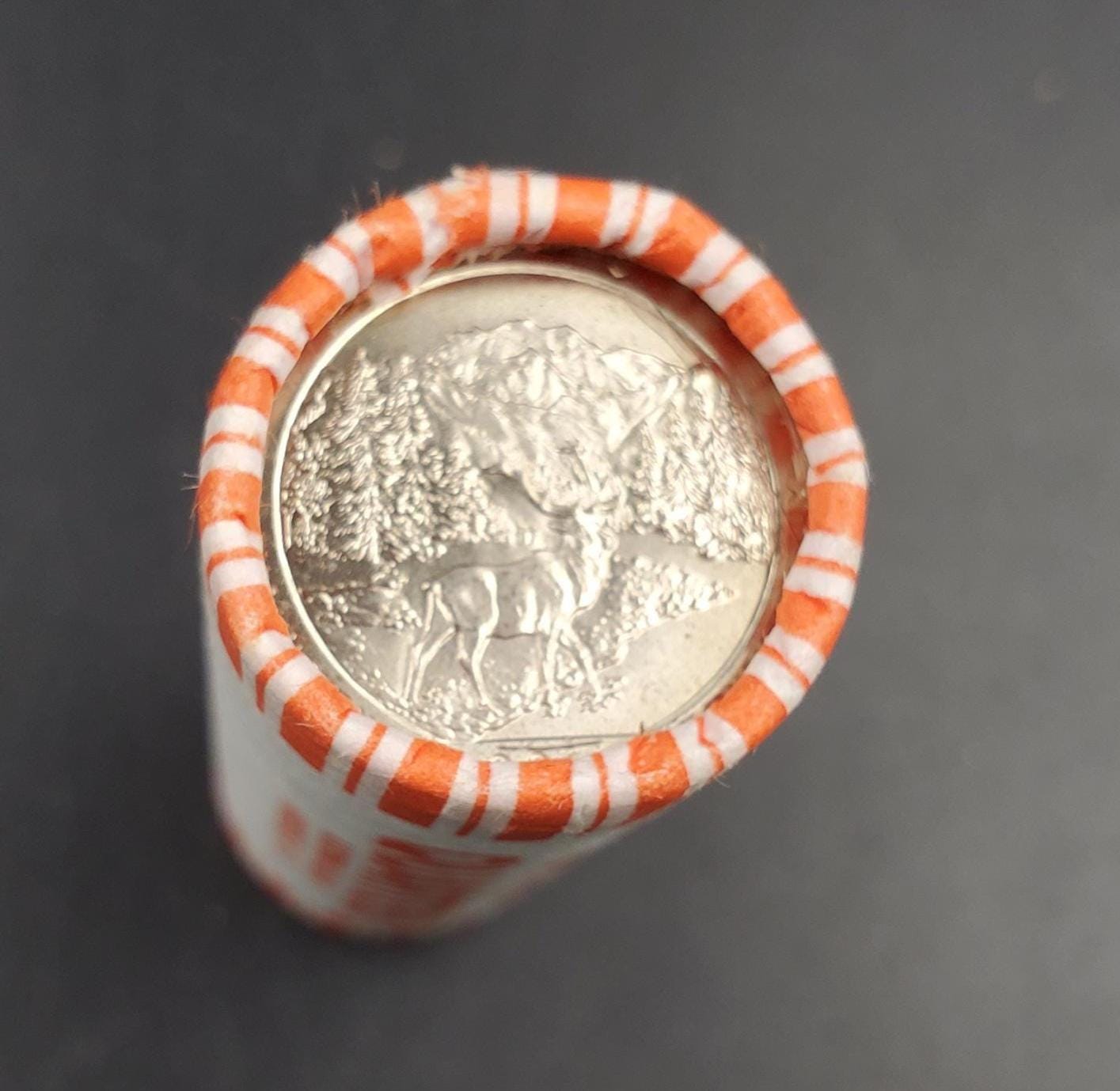 1 Unopened Bank Uncirculated Roll 2011 D Olympic Nat. Park (Washington)" America the Beautiful " Quarters OBW
