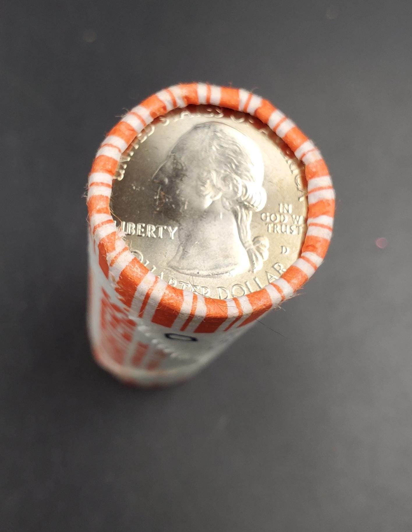 1 Unopened Bank Uncirculated Roll 2011 D Olympic Nat. Park (Washington)" America the Beautiful " Quarters OBW
