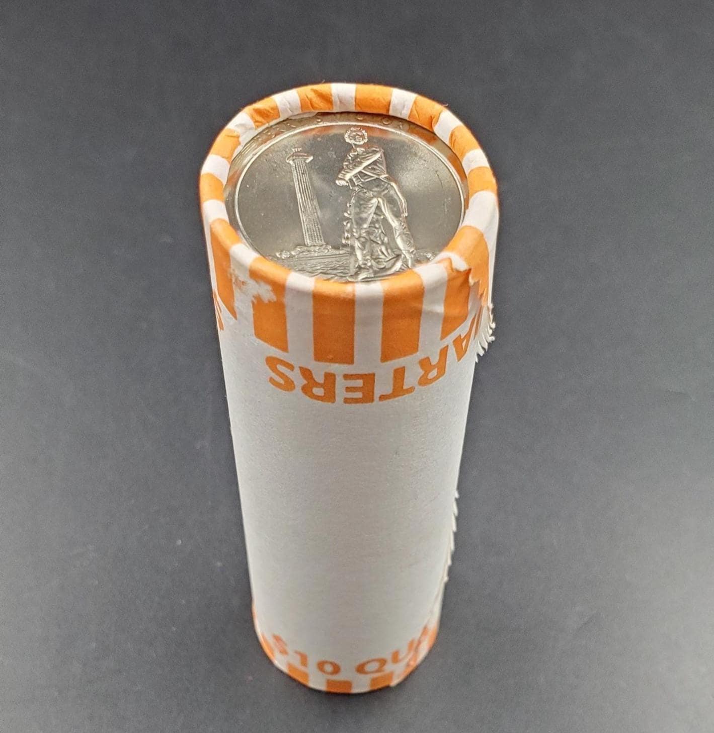 1 Unopened Bank Uncirculated Roll 2013 D Perry's Victory Park (OH) " America the Beautiful " Quarters OBW