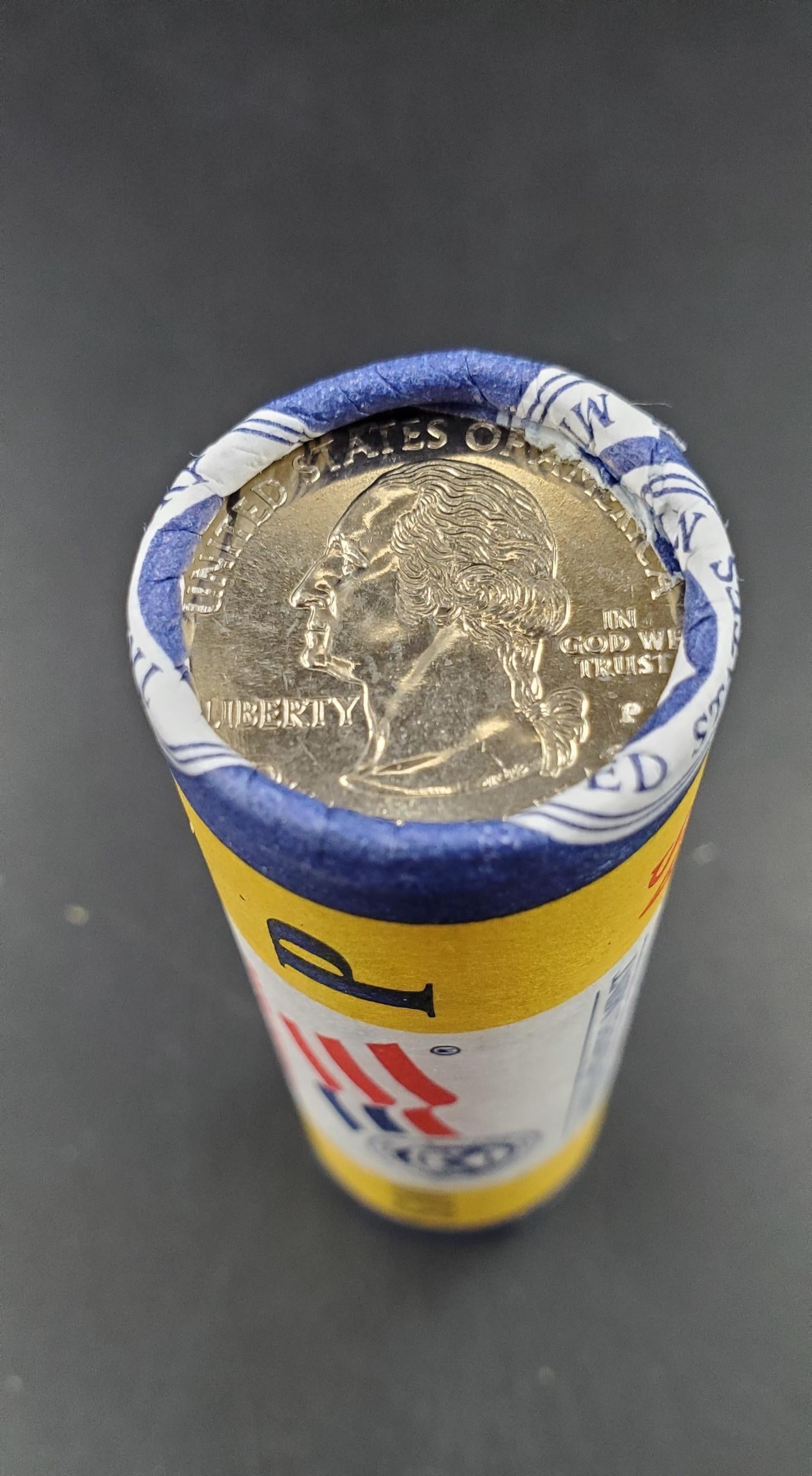 1 Unopened US Mint Wrapper Uncirculated Roll 2009 P American Samoa US Territory State Quarters 40 coins