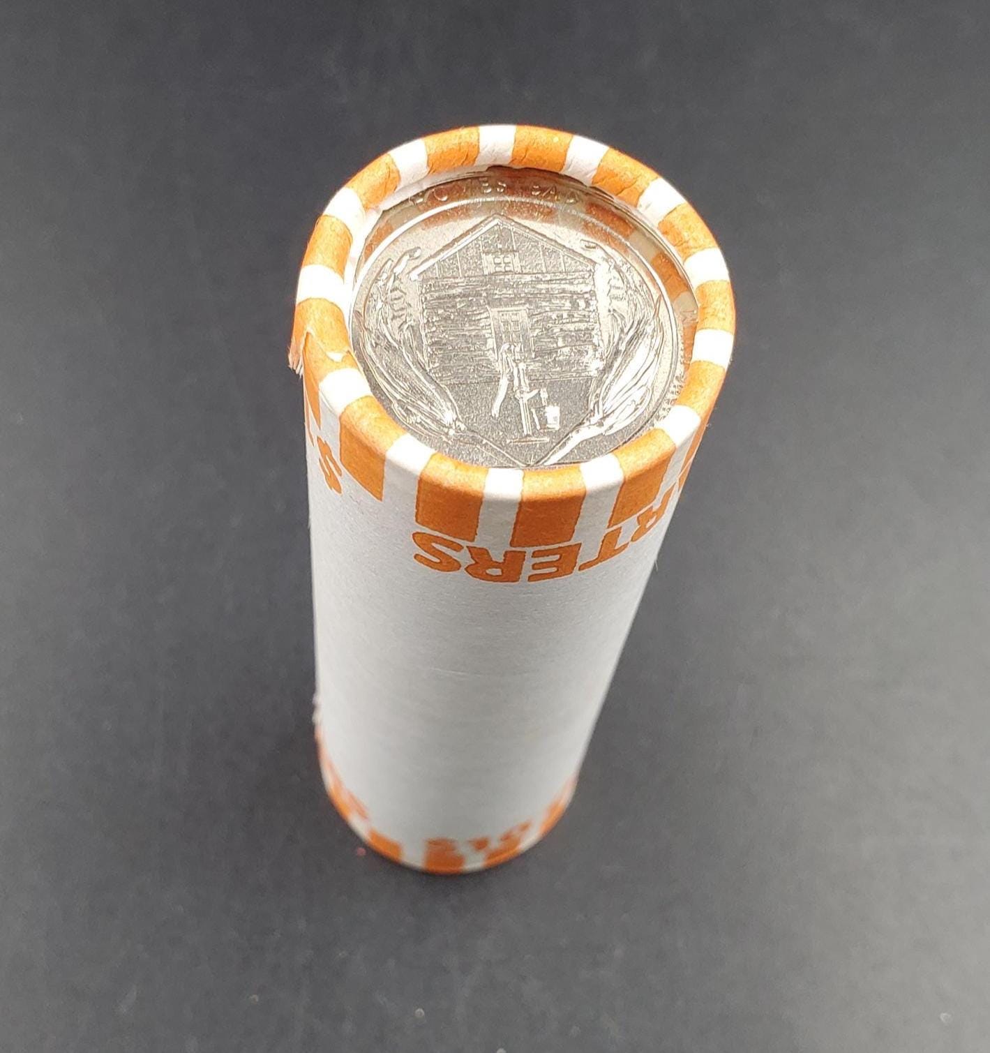 1 Unopened Bank Uncirculated Roll 2015 D Homestead (Nebraska) " America the Beautiful " Quarters OBW
