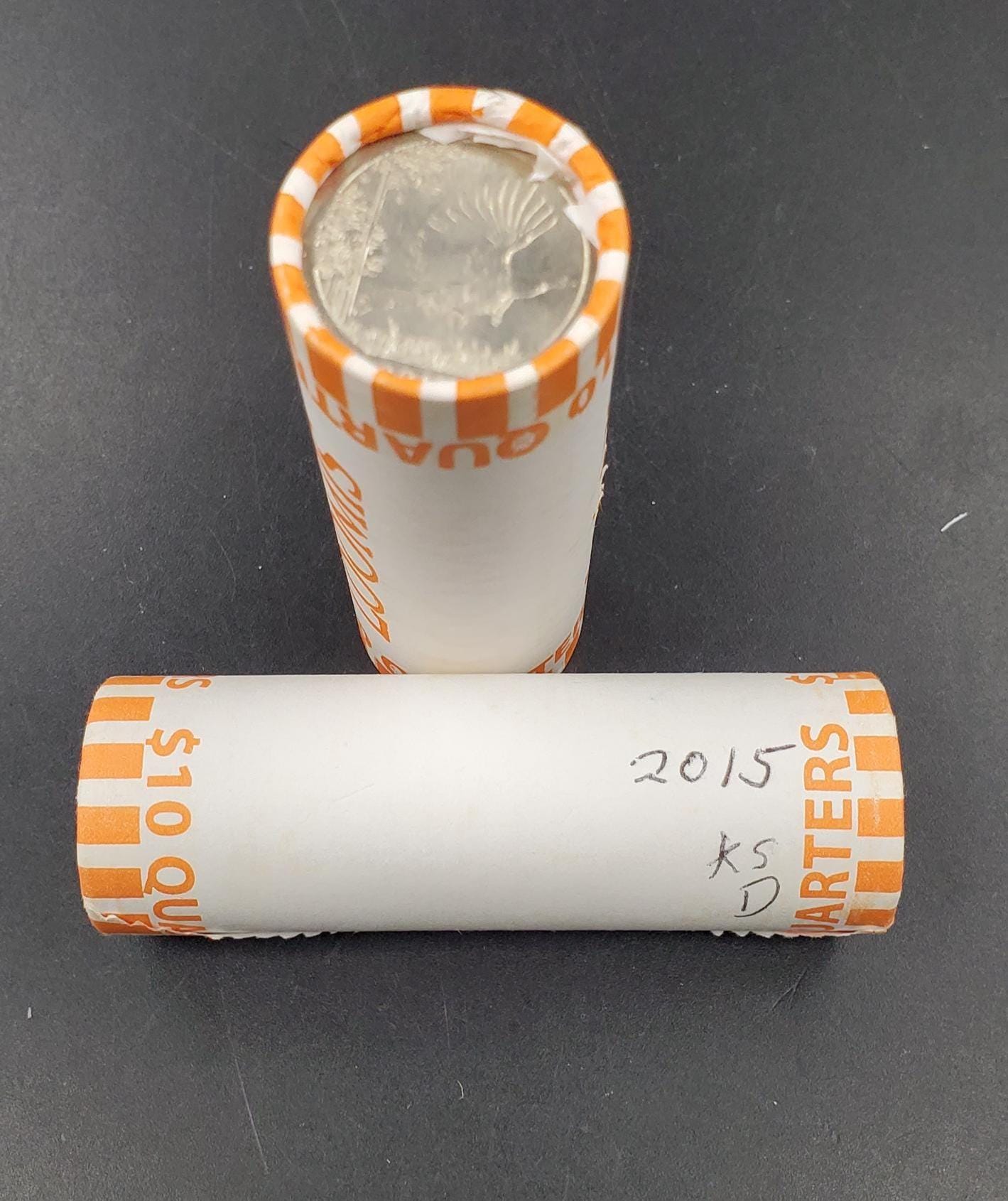 1 Unopened Bank Uncirculated Roll 2015 D Kisatchie Nat. Park (Louisiana) " America the Beautiful " Quarters OBW