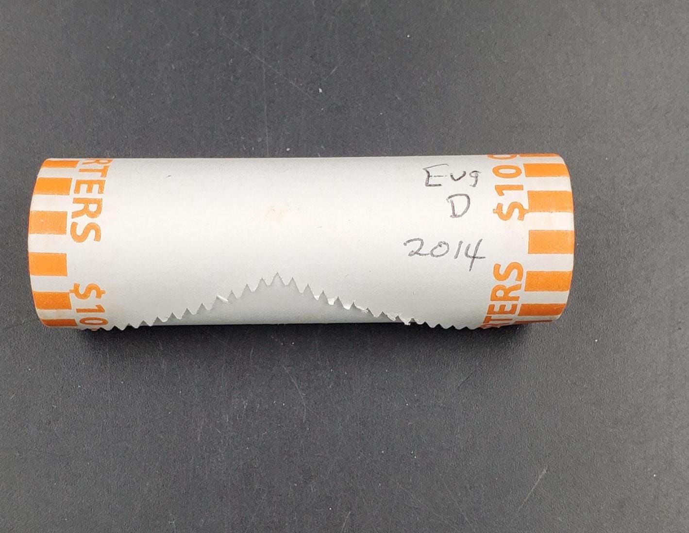 1 Unopened Bank Uncirculated Roll 2014 D Everglades (Florida)" America the Beautiful " Quarters OBW