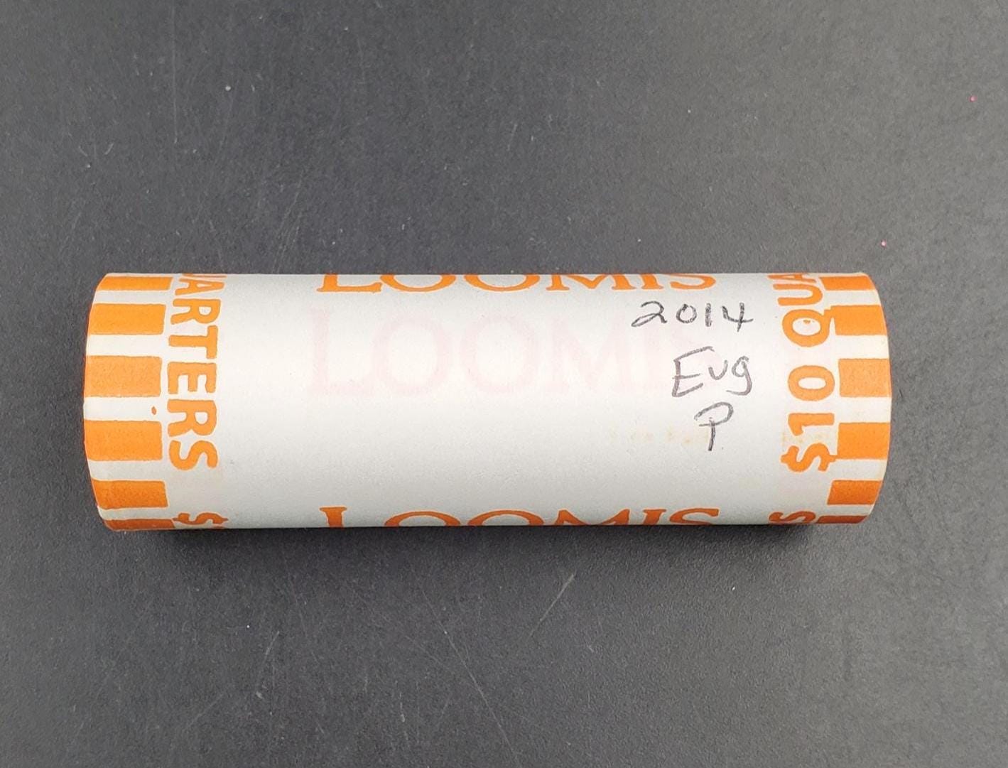 1 Unopened Bank Uncirculated Roll 2014 P Everglades (Florida)" America the Beautiful " Quarters OBW