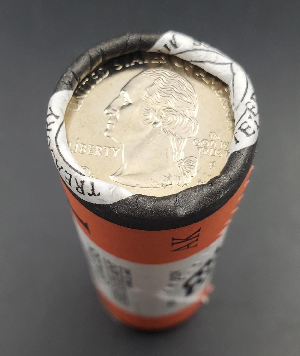 1 Unopened US Mint Uncirculated Roll 2008 D Alaska Statehood Quarters OBW 40 coins