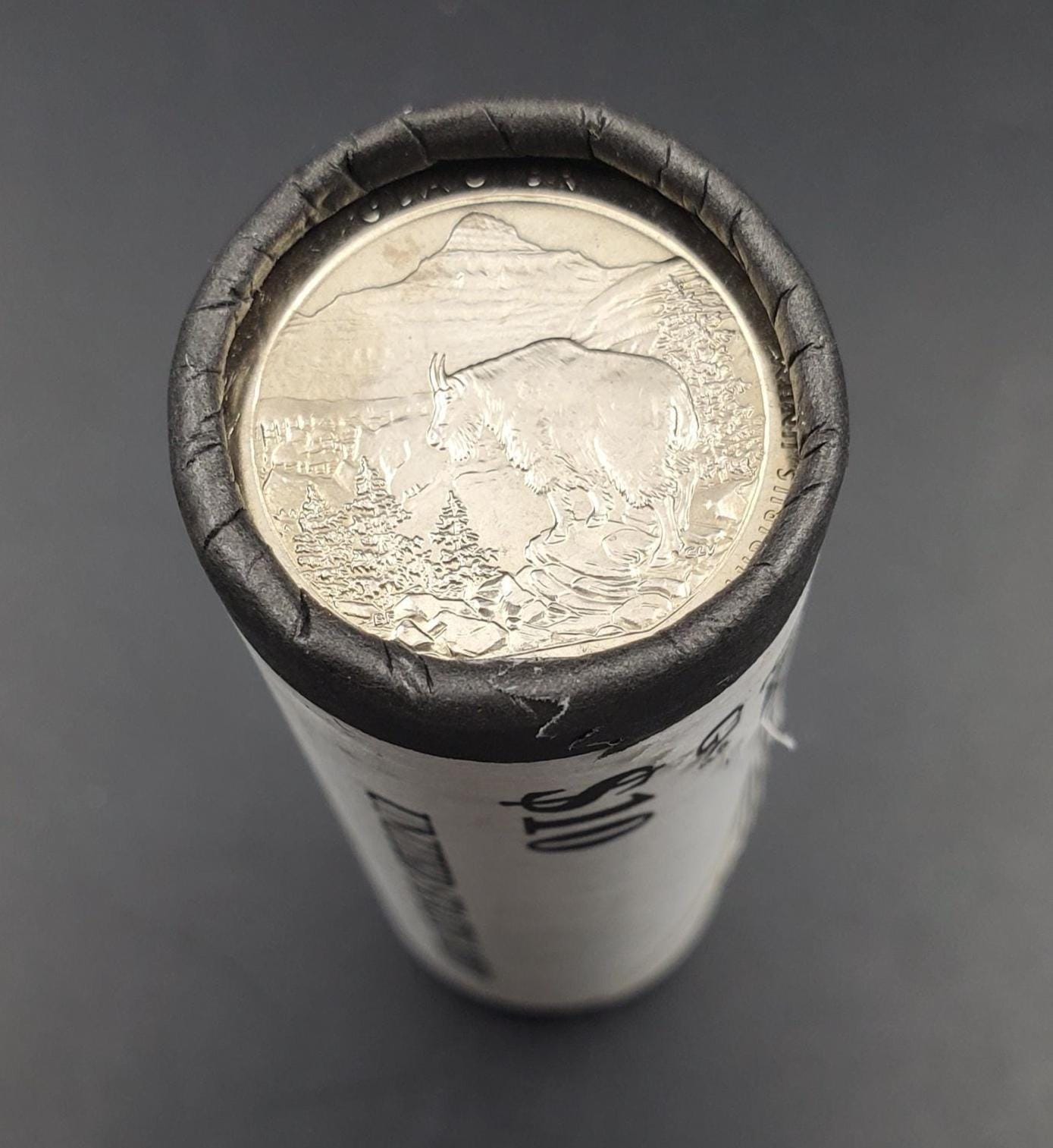 1 US Mint Roll 2011 P Glacier Nat. Park (MT)" America the Beautiful " Quarters OBW