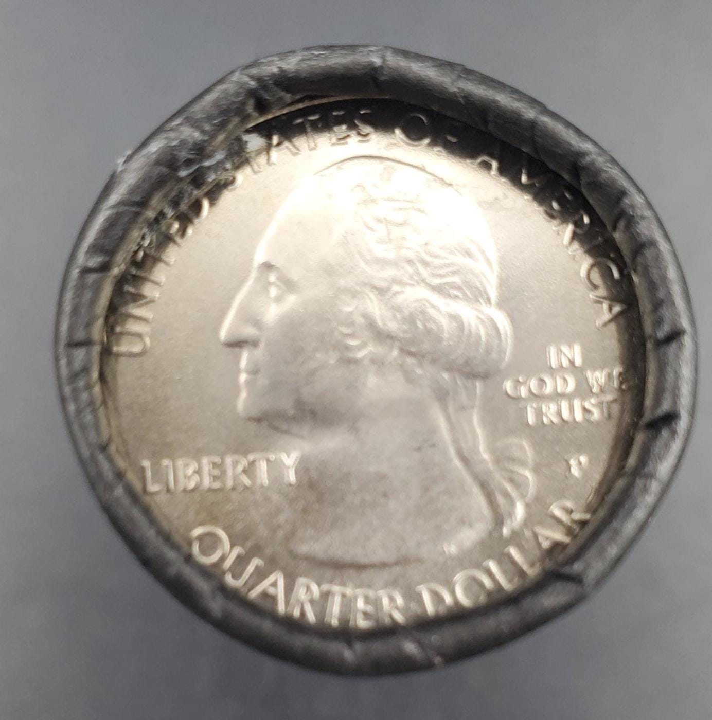 1 Unopened US Mint Roll 2011 P Vicksburg Nat. Military Park (MS) " America the Beautiful " Quarters OBW